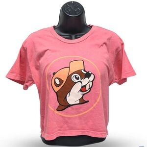 Buc-ee's Giant Logo Crop Top 
New 
Size MEdium